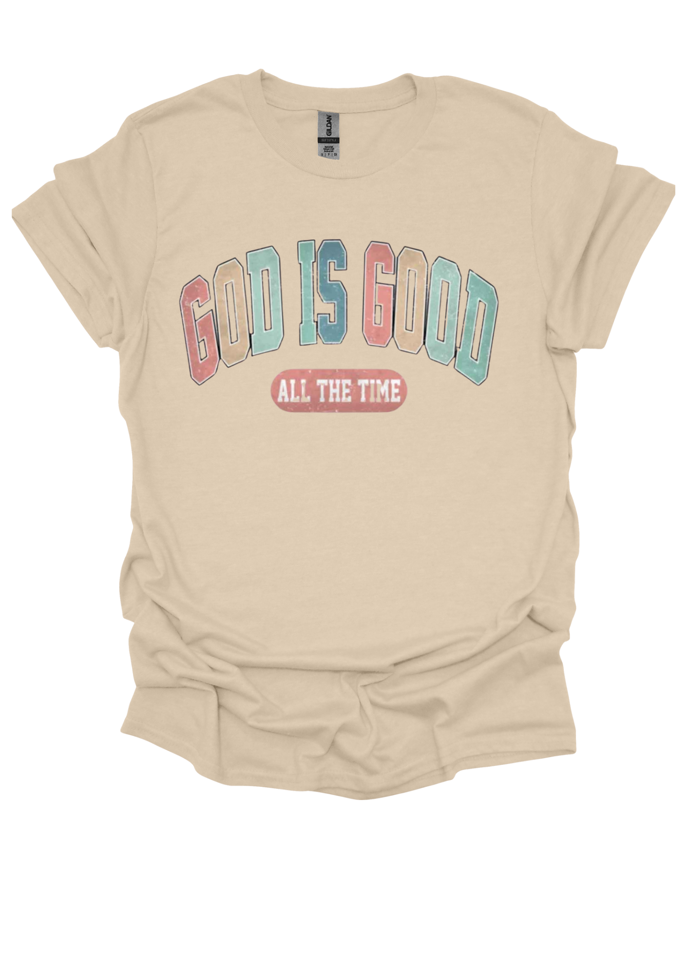 God Is Good All the Time T-Shirt – Retro Faith Tee